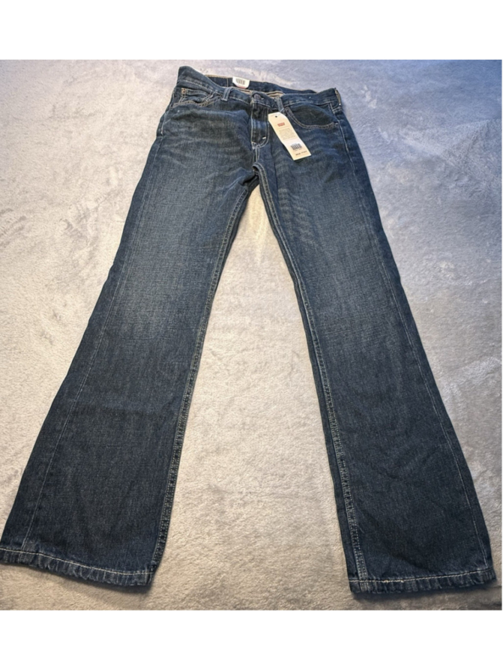 NWT Levis 527 Slim Bootcut Mens Jeans 100% Cotton Size 30x30